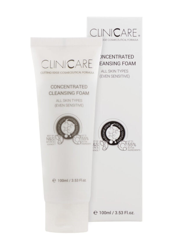 Concentrated Cleansing Foam bottle and box
